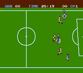 une photo d'Ã©cran de Soccer sur Nintendo Nes